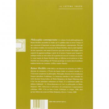 Le Vif de la Critique T. 3