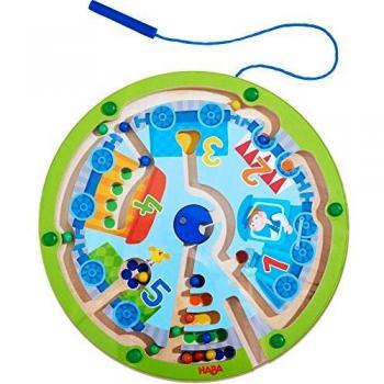 Jeu magnétique le petit train de billes