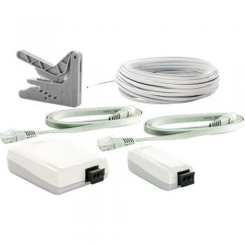 Lichtleiter‑Adaptorset WebFiber 130 mm – Fuba 29104071 (weiß)