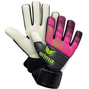 SKINATOR Slim NF Handschuhe für Torwart – schwarz/pink, 6 (7221810)