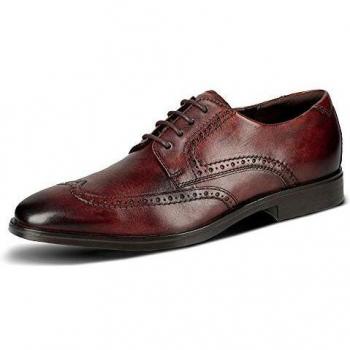 Ecco Herren Derby Schuhe, Melbourne, Cocoa Brown, 43 EU