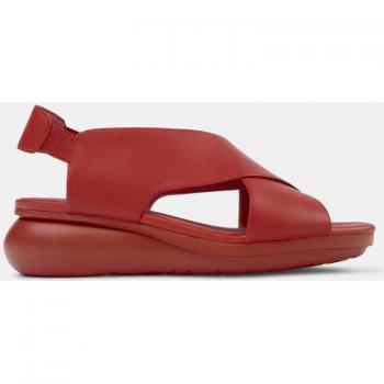Sandalias de cuña lisas Camper con hebilla