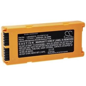 Replacement Battery for Mindray LM34S001A