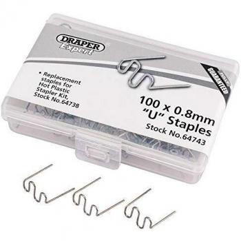 Draper 0.8MM U Staples (50) | 64743