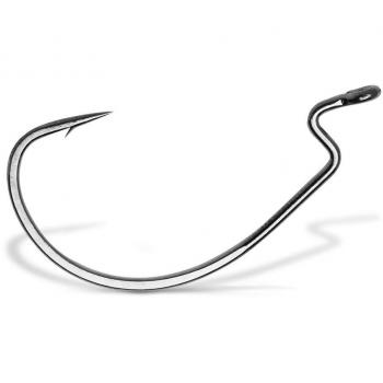 StrongGap 7316 Black Nickel Texas Hook – 100 pcs, 1/0 Unisex