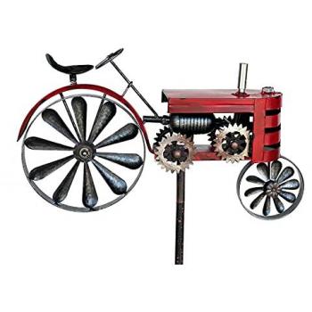 Fiche de Jardin Tracteur Rouge 96105