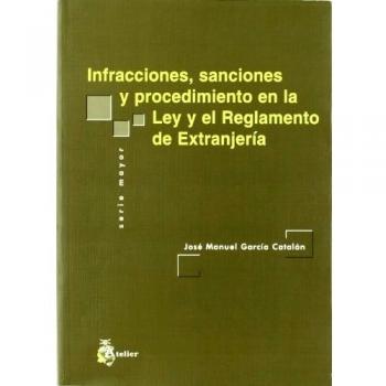 Infracciones, sanciones y procedimiento en la ley y el reglamento de extranjeria.