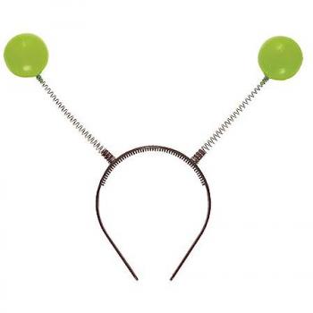 Décor d’Alien : Serre‑tête Vert Lime – Widmann 8127V