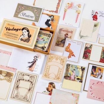 Autocollants pour journaux vintage