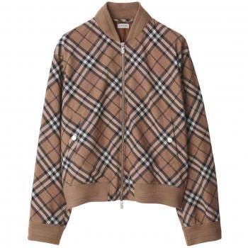 Burberry Men's Beige Zipped Cardigan