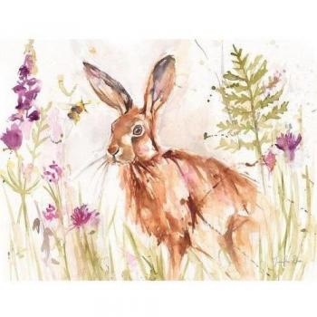 Jennifer Rose’s Hazy Afternoon – 30 cm Pre‑Framed Canvas Art