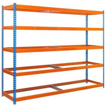 Sistema de Estanterías Simonforte 2404‑5 (Azul y Naranja)