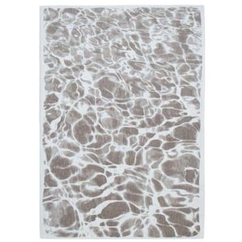 Tapis Swim Méditation Écume Grit 80x150 cm – Design Cyanotype