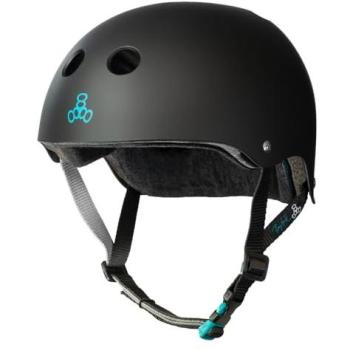 Triple Eight Tony Hawk Sweatsaver Skater's Comfort Helmet – XS (Black)