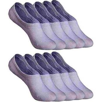 YOUCHAN Anti-Rutsch-Silicone‑Pad Sneaker‑Socken – 10 Paar