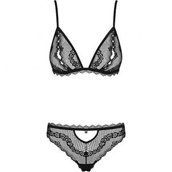 Ensemble soutien-gorge 2 pièces Millagro Dentelle Noir