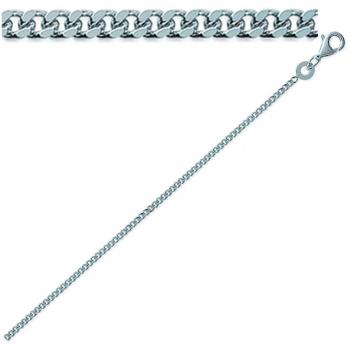 Chaine Argento Gourmette Lily 45 cm