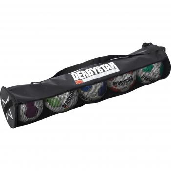 Derbystar Ballaufbewahrungsschlauch für 5 Bälle, Farbe: Schwarz, unisex