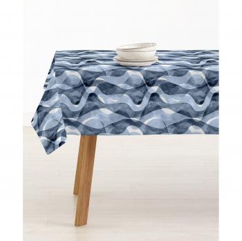 Nappe Anti-Taches Belum 300x140 cm Multicolore en Coton Biologique, Toucher Extra Doux, Modèle 0120-414