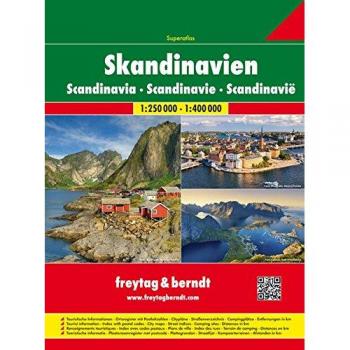 Skandinavien Superatlas, Autoatlas 1:250 000