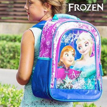 Mochila Escolar con Diseño de Frozen