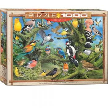 John Francis: Feathered Garden 1000‑Puzzle