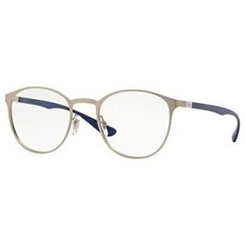 Ray-Ban 6355, Montature Occhiali Unisex, Blu (Silver), 47