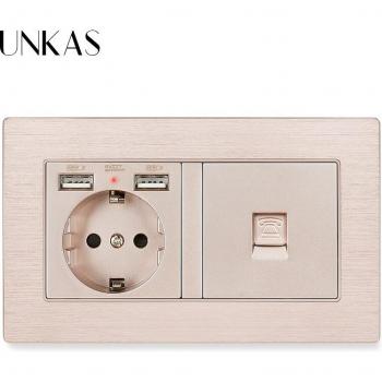 AluConex Unkas USB‑RJ11‑RJ45