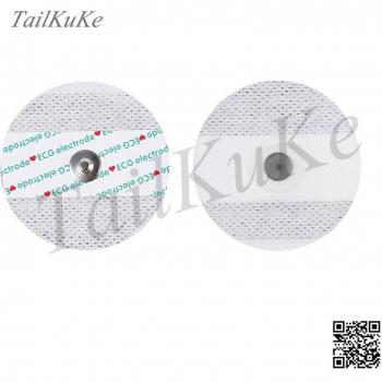 100pcs Snap Button Round ECG Electrodes for Holter Monitor