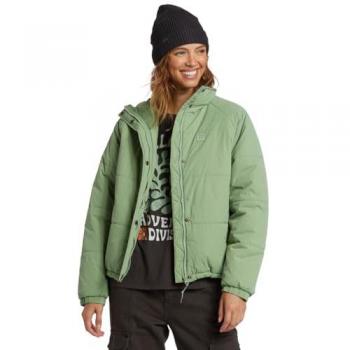 Giacca Billabong High Route Puffer Verde