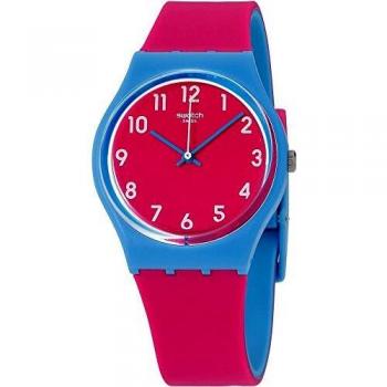 GS145: Women's Digital Quartz Watch with Flexible Silicone Strap