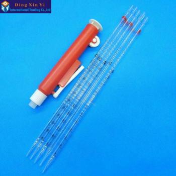 Pipette de laboratoire 25 ml, contrôle manuel précis