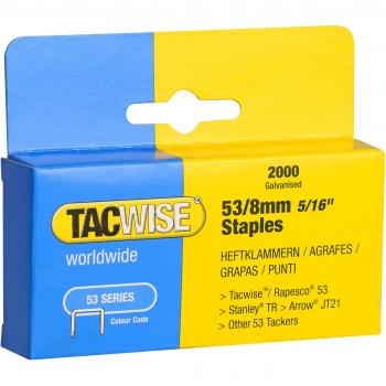 Tacwise 53 Series 8mm Heavy Duty Staples