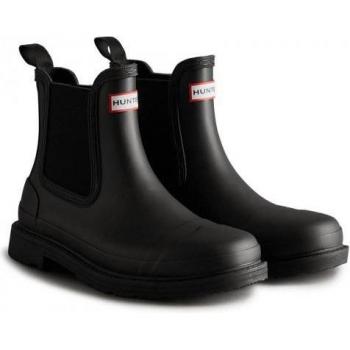 UK 6 Hunter Commando Chelsea Boots – Dark Olive Green Women’s