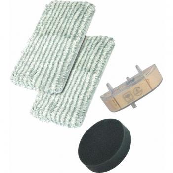 Ensemble Remplacement Mousse Microfibres Clean & Steam