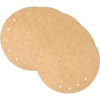 Papier de cuisson pour friteuse à air, 100 feuilles, 7,5 pouces