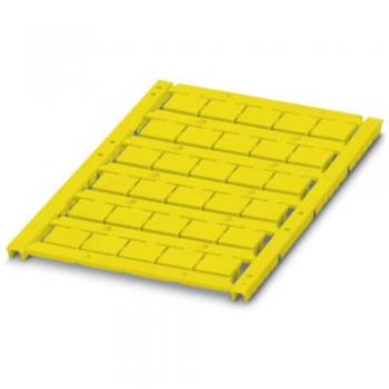 Terminal Block Label 12mm Yellow