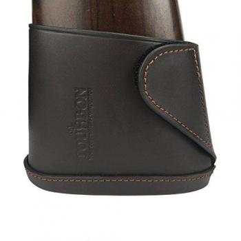 TOURBON Genuine Leather Shotgun Stock Extension Recoil Pad Sleeve