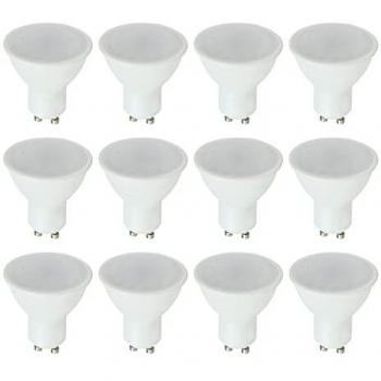 12 Pack 5W GU10 LED Spotlight Bulbs