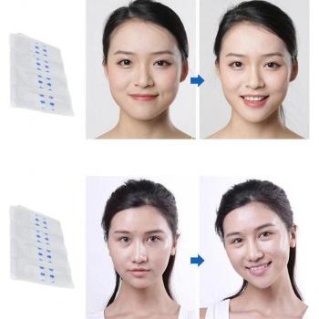 40Pcs Thin Face Adhesive Strips