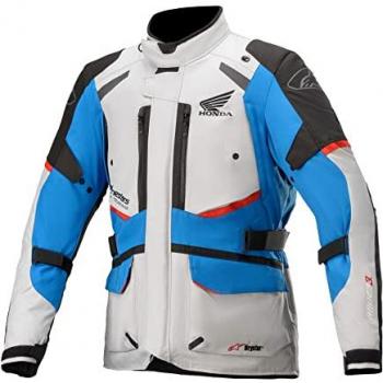 Alpinestars Honda Andes v3 Drystar Giacca moto Grigio Blu M
