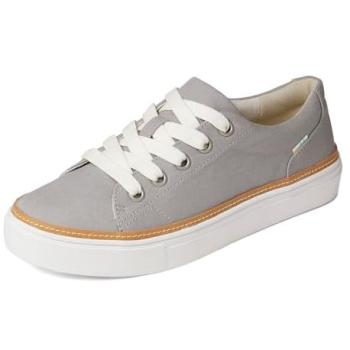 Alex Drizzle Grey Leather Slip‑On – Size UK 4