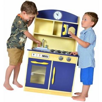 Teamson Kids Navy Deluxe Kitchen Playset