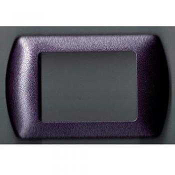 Placchetta in ABS Viola Metallizzato per Master Modo Colorra