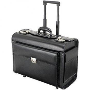 Valise de pilote Alassio avec trolley et compartiment pour PC portable