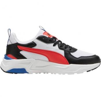 Puma Trinity Lite Sneaker Weiß/Schwarz/Rubin – UK 39