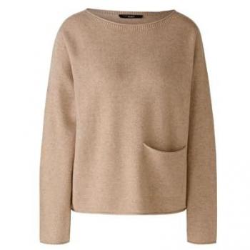 OUÍ Pullover Oversized Fit beige | 38