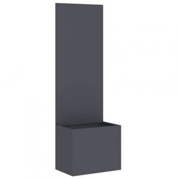 Écran de confidentialité en acier laminé à froid anthracite 50×140 cm – vidaXL