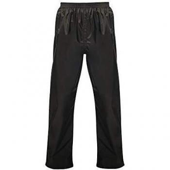 Regatta Professional Pro Packaway Waterproof Breathable Overtrousers Black XXXL