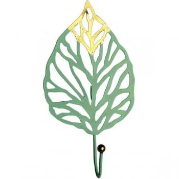 Metal Leaf Hanger for Clothes and Bags